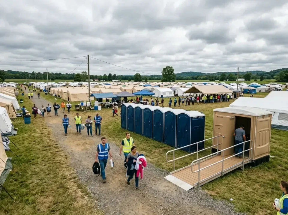 disaster-relief-camp-restrooms-010 — frequently asked questions, Dumpster & Portable Bathrooms Rental in Lauderdale-by-the-S…